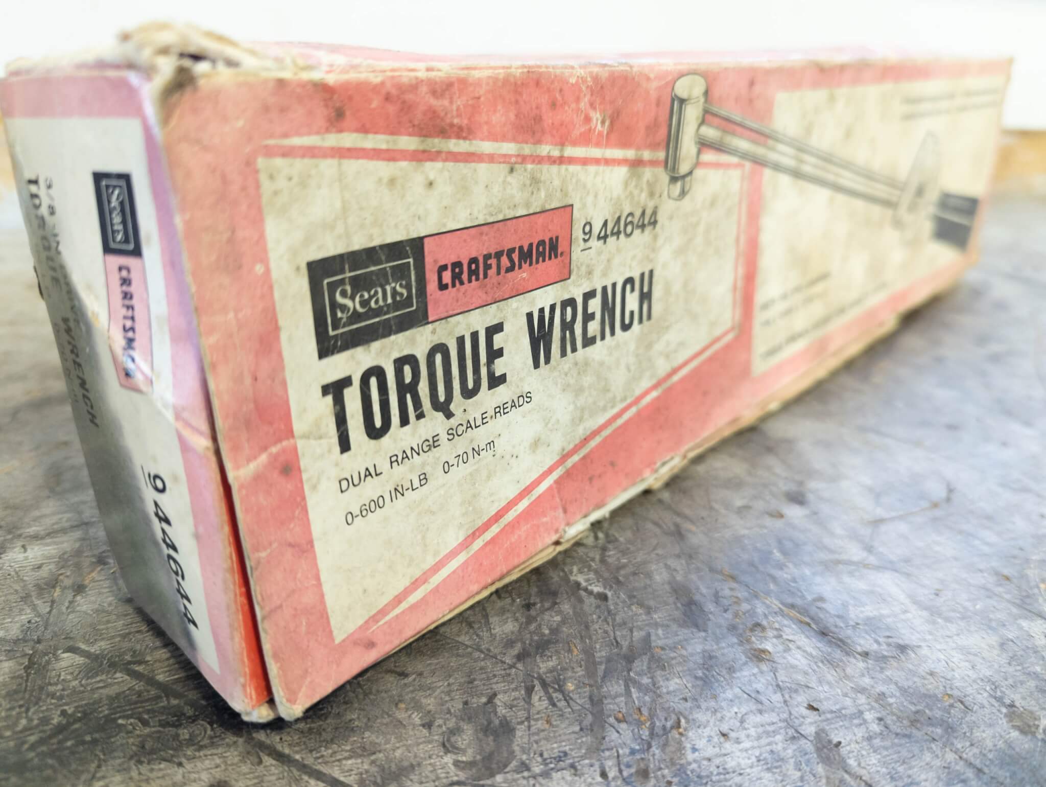 Torque wrench box