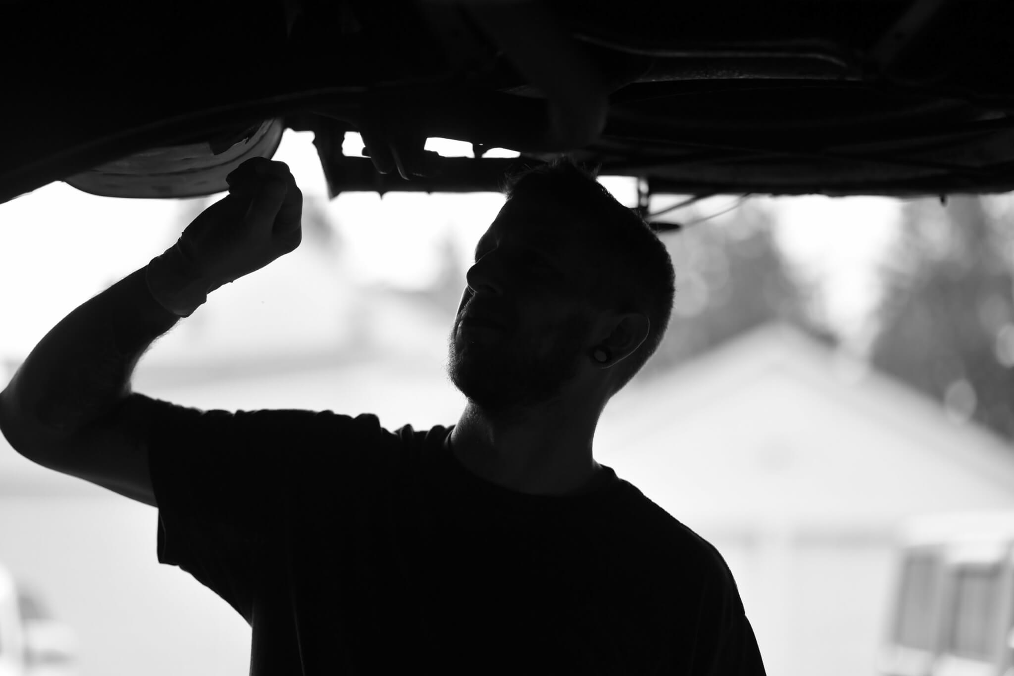 Logan Brown, champion auto technician. Photo by Shop Press photographer Mike Apice.