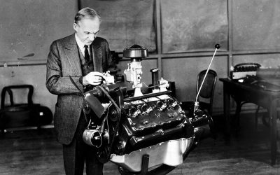 Watch this video on the invention of the Ford V-8 engine
