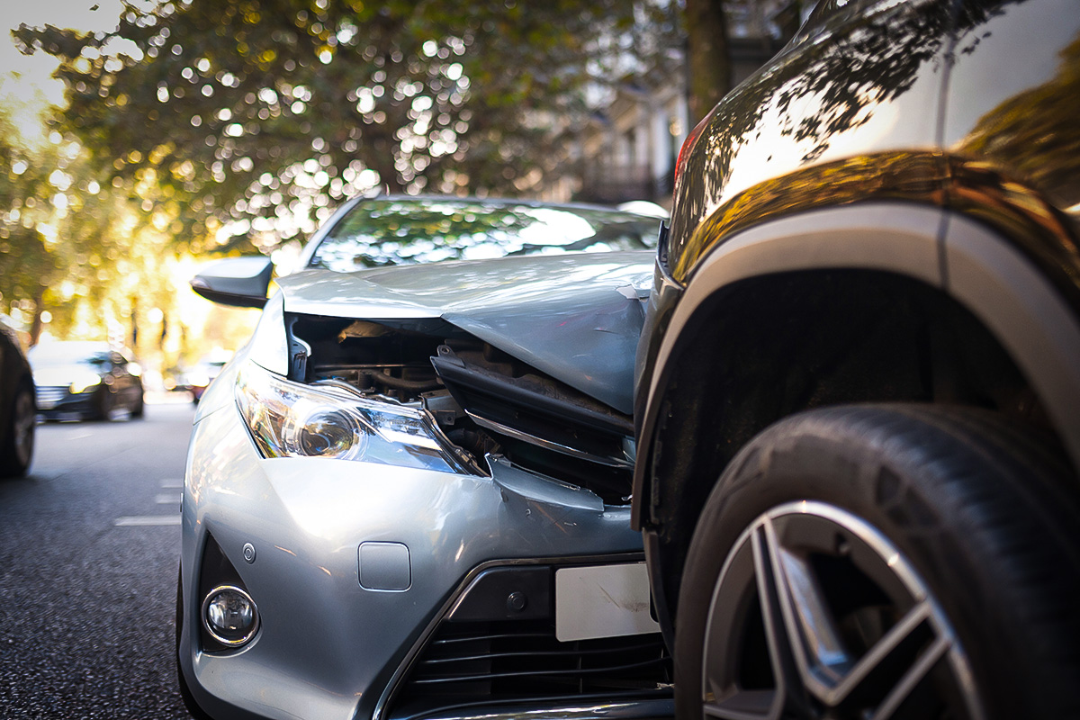 automotive crash and fender bender