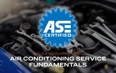 Air Conditioning Service Fundamentals – ASE Practice Question (VIDEO)